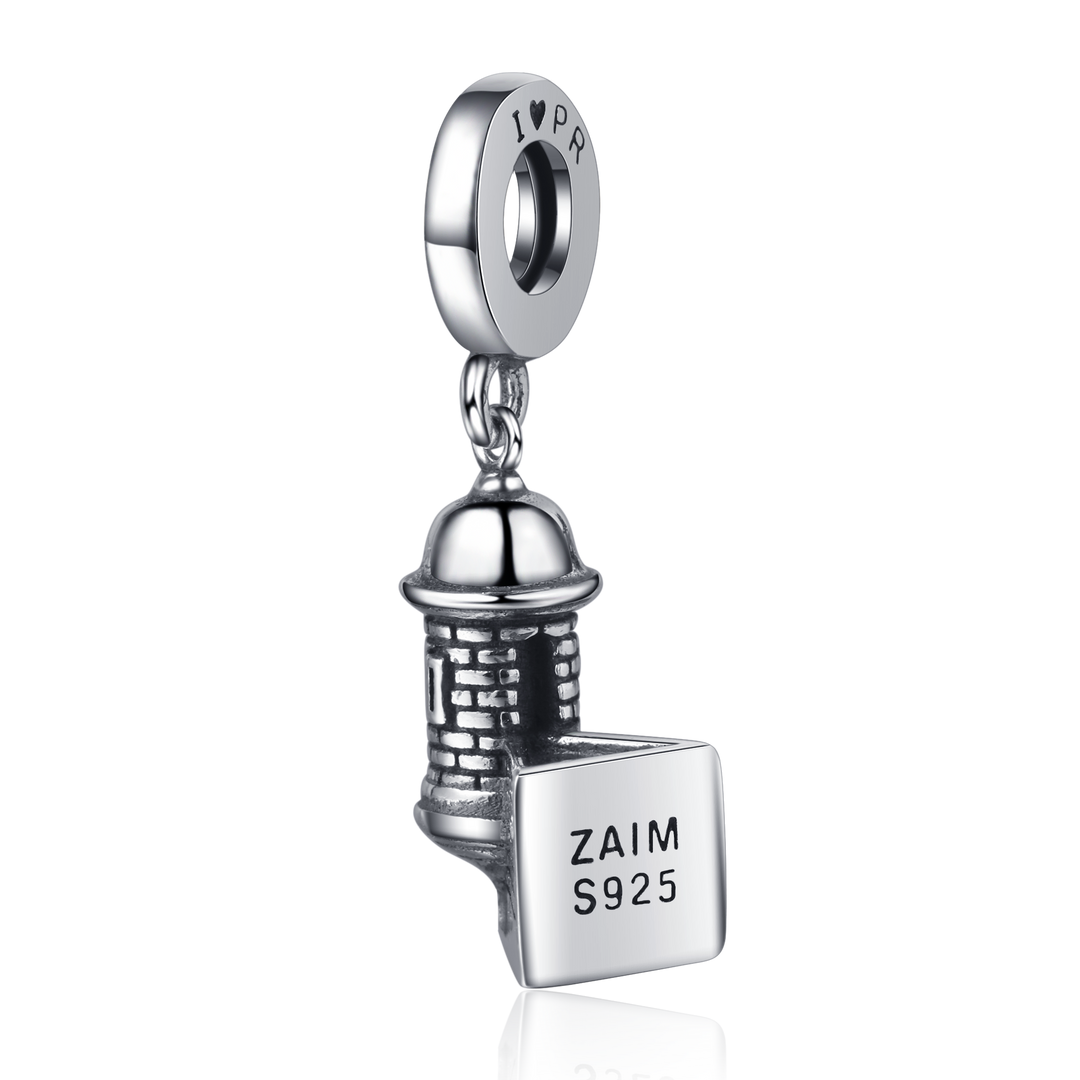 El Morro Charm - Zaim Couture - Sterling silver charm